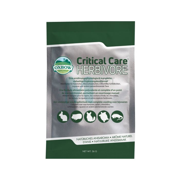 OXBOW CRITICAL CARE HERBIVOORIDE TÄIENDSÖÖT ANIIS 36G