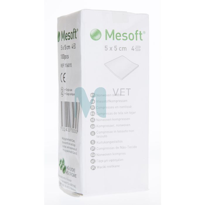 MESOFT TAMPOONID MITTESTER 5X5CM N100