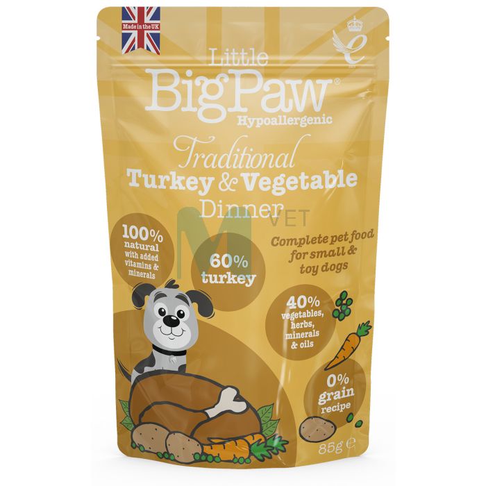 LITTLE BIGPAW KOERA EINEKOTIKE KALKUN/KÖÖGIVILJAD 85G N1