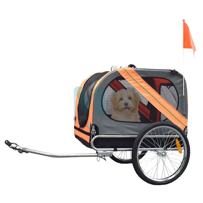 DUVOPLUS JALGRATTA HAAGIS PET TRAILER 2 80X56,5X63CM #