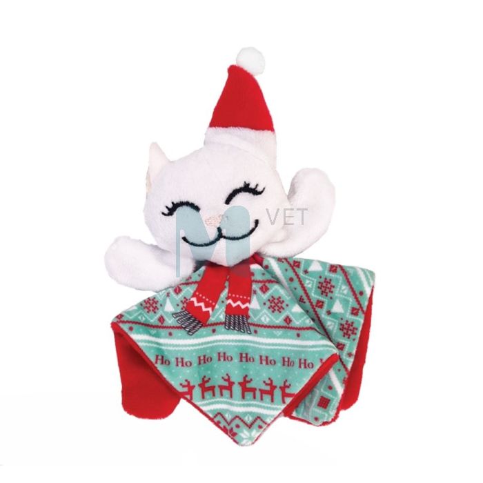 KONG HOLIDAY CRACKLES SANTA KITTY KASSI MÄNGUASI