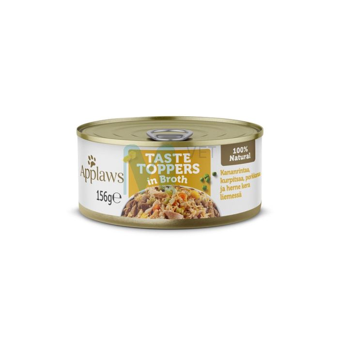 APPLAWS KOERA KONSERV TT KANA/KÖÖGIVILJAD PULJONGIS 156G N1