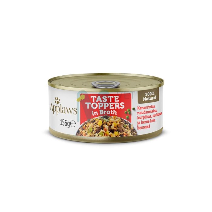 APPLAWS KOERA KONSERV TT KANA/MAKS/KÖÖGIVILI PULJONGIS 156G