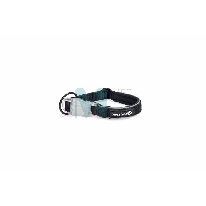BEEZTEES KOERA KAELARIHM LED + USB PARINCA 50-55CM MUST