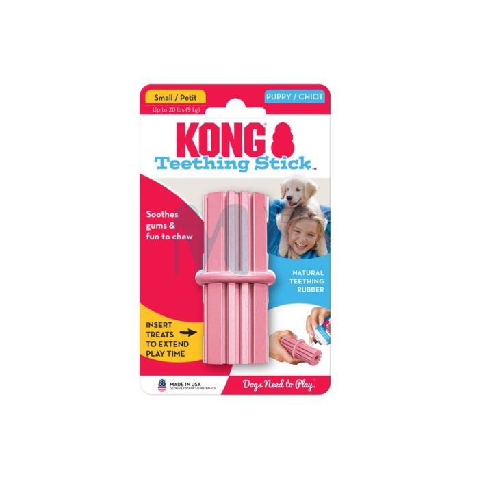 KONG PUPPY TEETHING STICK KUTSIKA MÄNGUASI KUMMIST S #