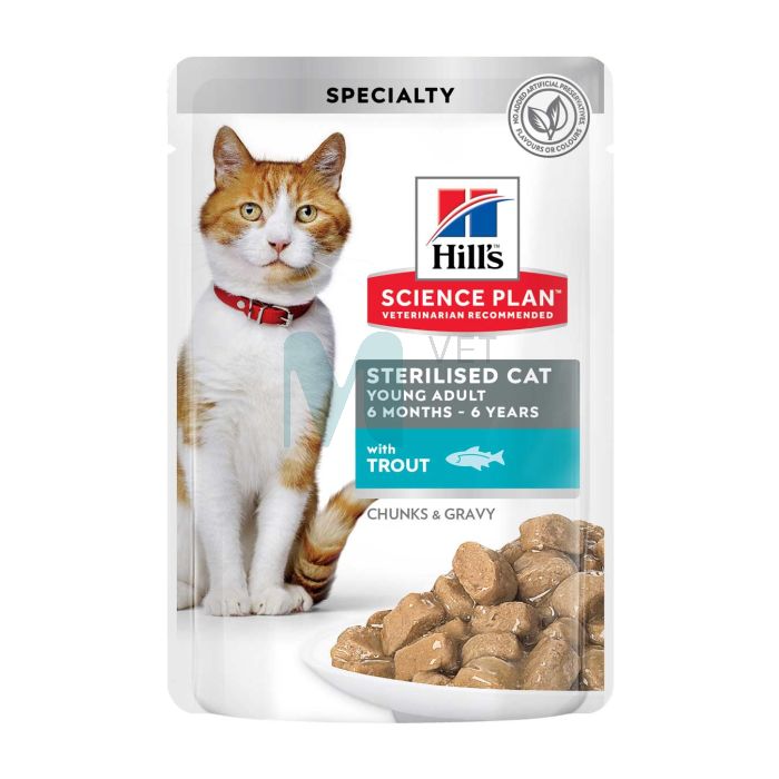 HILLS KASSI EINEKOTIKE YOUNG STERIL.FORELL 85G N1