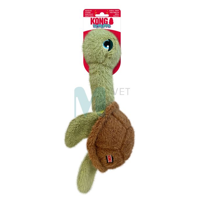 KONG SCRUFFS TURTLE M/L KOERA MÄNGUASI