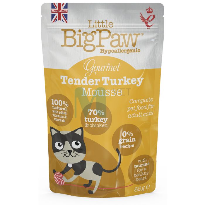 LITTLE BIGPAW KASSI EINEKOTIKE MOUSSE KALKUN 85G N1