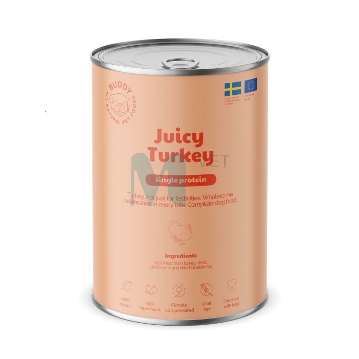 BUDDY KOERA KONSERV KALKUN 400G