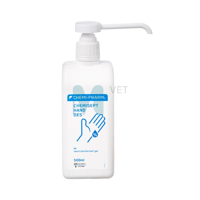 CHEMIPHARM CHEMISEPT HAND DES GEEL KÄTELE 500ML PUMBAGA