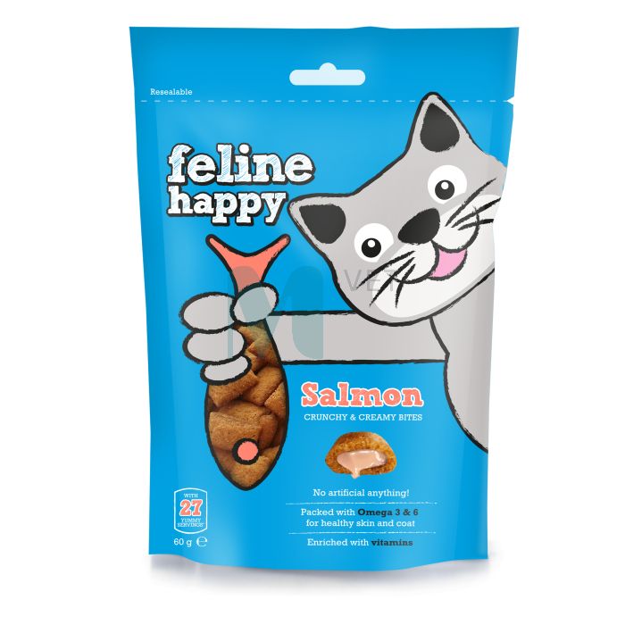 VETIQ KASSI MAIUS FELINE HAPPY LÕHE 60G