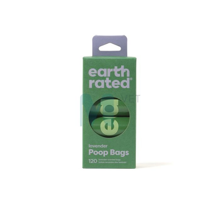 EARTH RATED HÜGIEENIKOTID 8X15TK LAVENDEL