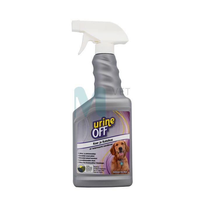 URINE OFF KOERA LÕHNA- JA PLEKIEEMALDI 500ML