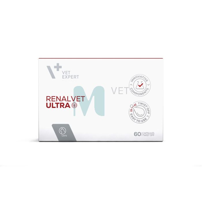 VETEXPERT RENALVET ULTRA KAPSLID KASSIDELE N60