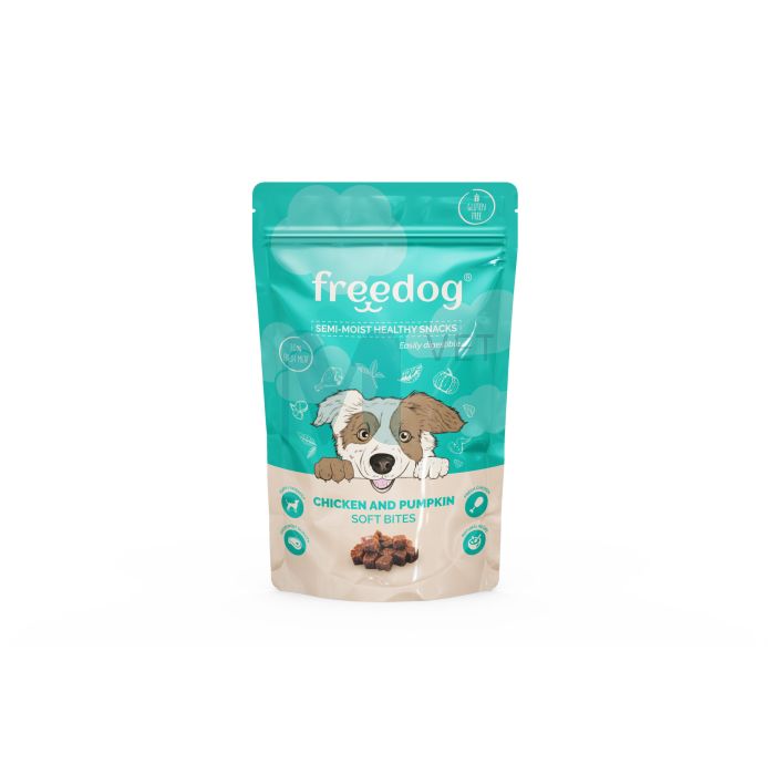 FREEDOG KOERA MAIUS SEMI-MOIST KANA/KÕRVITS 100G