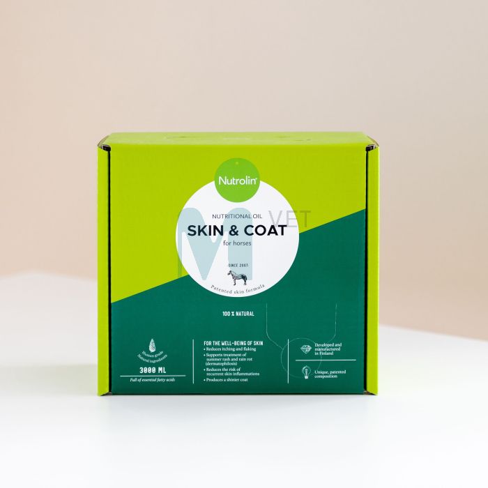 NUTROLIN HOBUSE ÕLI SKIN & COAT 3000ML N1