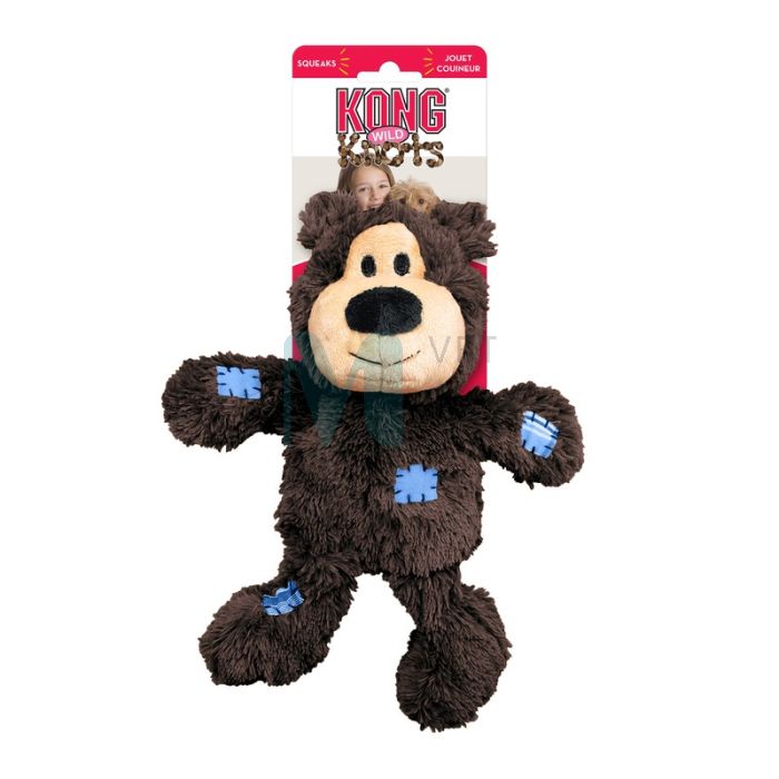 KONG WILD KNOTS KOERA MÄNGUASI KARU TEKSTIIL M/L