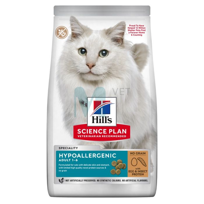HILLS KASSI TÄISSÖÖT HYPOALLERGENIC 1,5KG