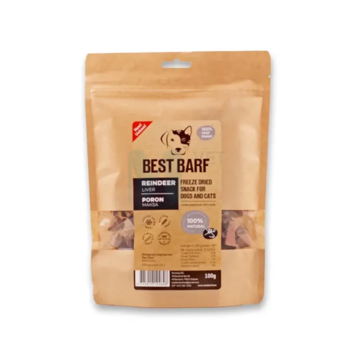 BEST BARF KÜLMKUIVATATUD MAIUS PÕHJAPÕDRA MAKS 100G - Tootepilt 1