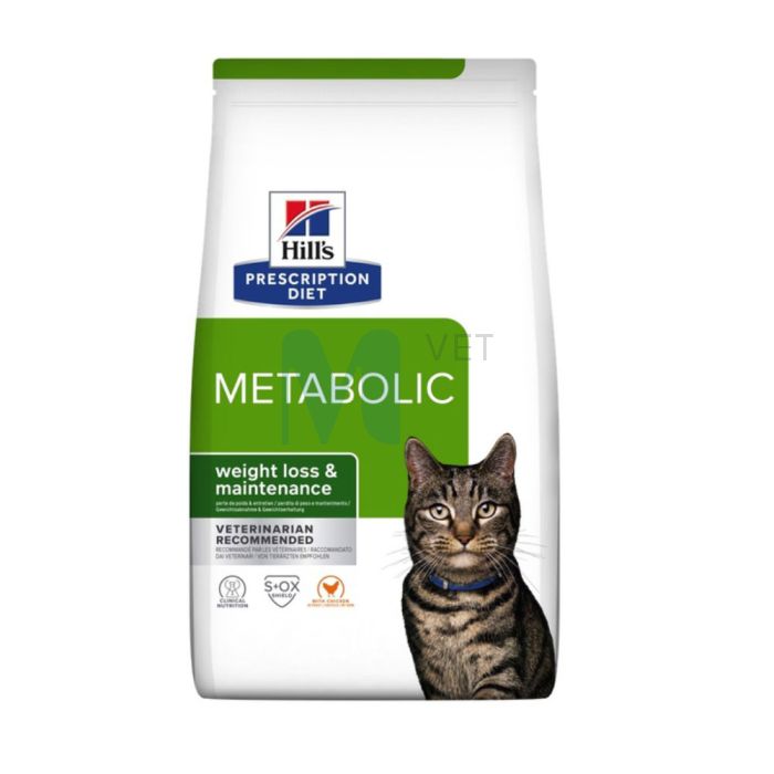 HILLS PD KASSI TÄISSÖÖT METABOLIC KANA 1,5KG
