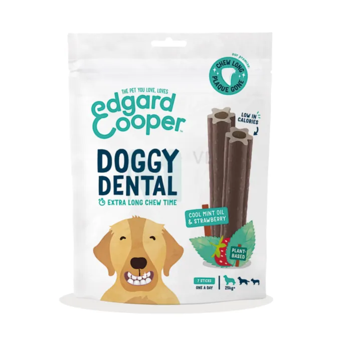 EDGARD COOPER KOERA MAIUS DENTAL SUUR TÕUG MAASIKAS/PIPARMÜNT 240G N7 - Tootepilt 1