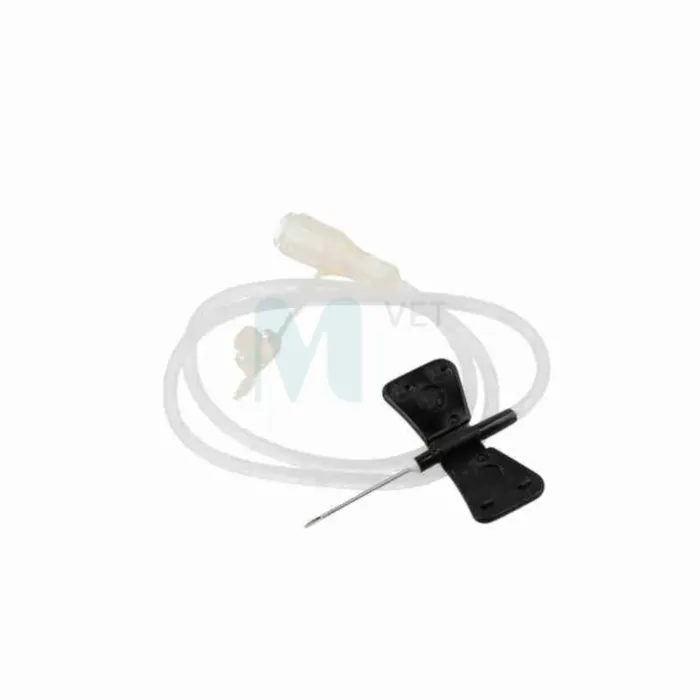 INFUSIOONISÜSTEEM LIBLIKNÕEL 0,7X19MM 24G x ¾" MUST N25 - Tootepilt 1
