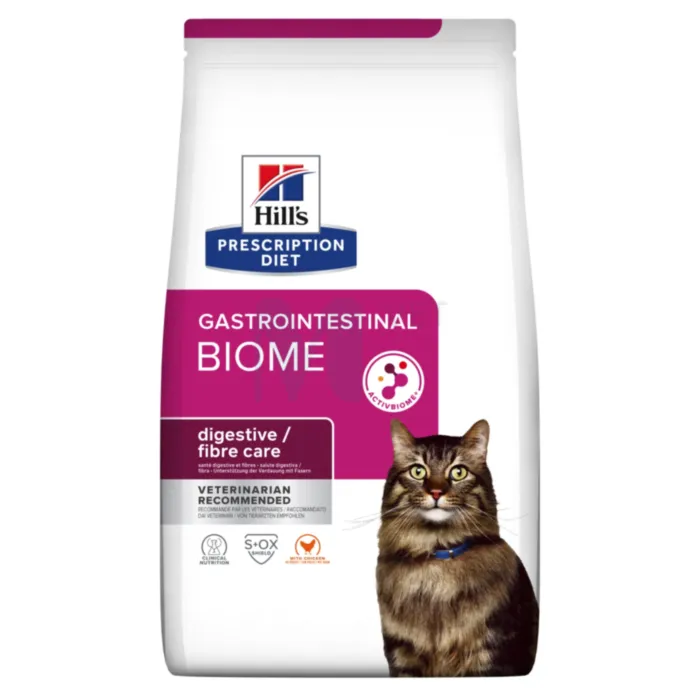 HILLS PD KASSI TÄISSÖÖT I/D GI BIOME FIBRE 3KG - Tootepilt 1