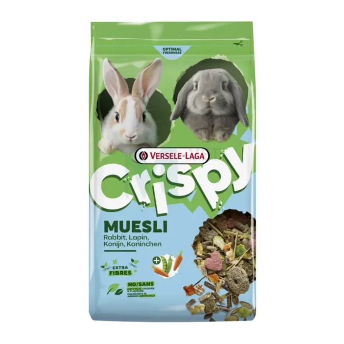 VERSELE-LAGA  KÜÜLIKUTE TÄISSÖÖT CRISPY MUESLI 850G - Tootepilt 1