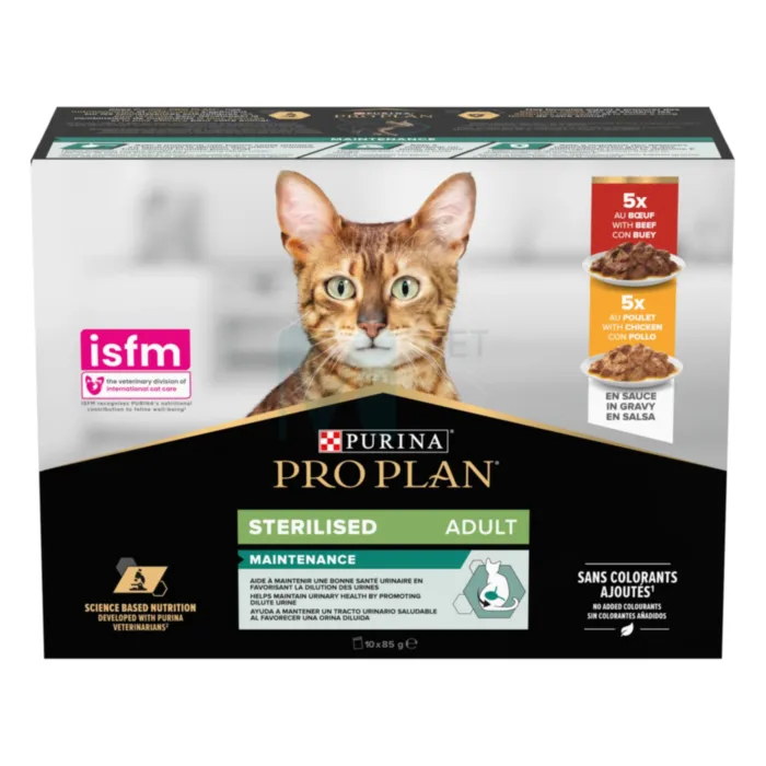PRO PLAN KASSI EINE MULTIPAKK STER. VEIS/KANA 85G N7+3 - Tootepilt 1