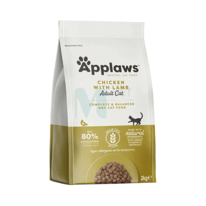 APPLAWS KASSI TÄISSÖÖT KANA/LAMMAS 2KG - Tootepilt 1