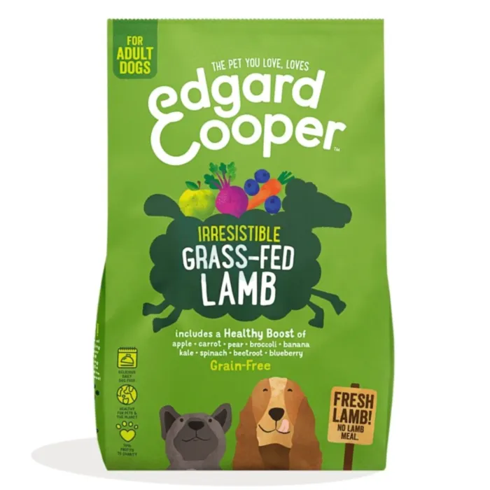 EDGARD COOPER KOERA TÄISSÖÖT GRASS-FED LAMMAS 7KG - Tootepilt 1