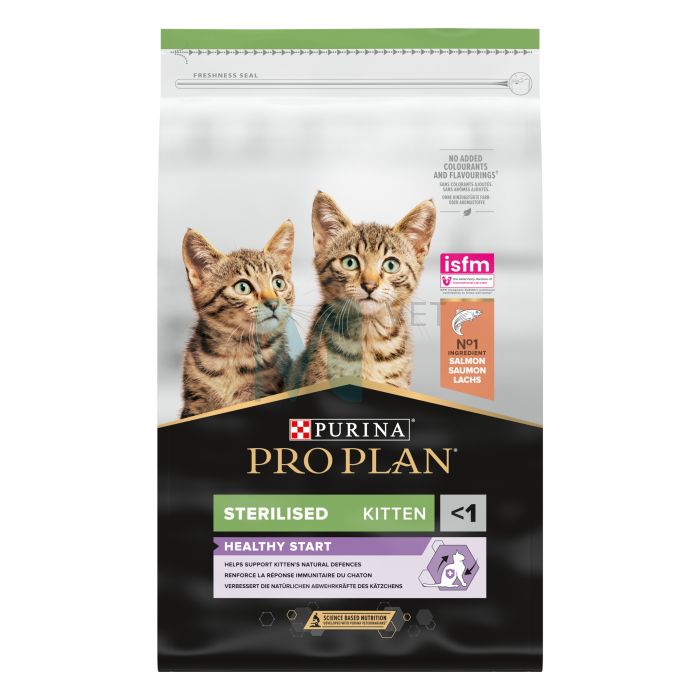 PRO PLAN KASSIPOJA TÄISSÖÖT STER. HEALTHY START LÕHE 10KG
