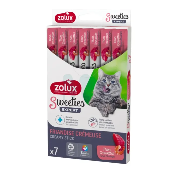 ZOLUX KASSI MAIUS SWEETIES TUUNIKALA/KREVETT 14G N7 - Tootepilt 1
