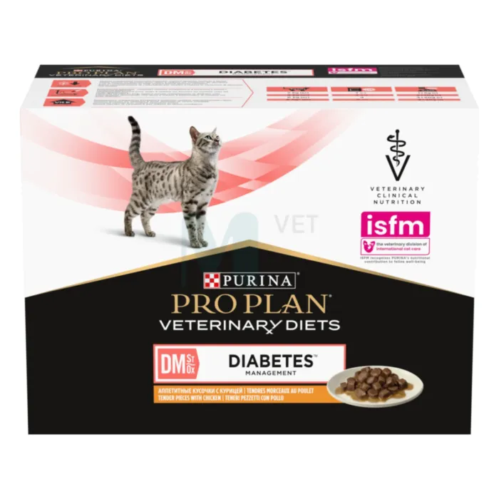 PPVD DIABETES MANAGEMENT FELINE CHICKEN EINEKOTIKE 85G N10 - Tootepilt 1