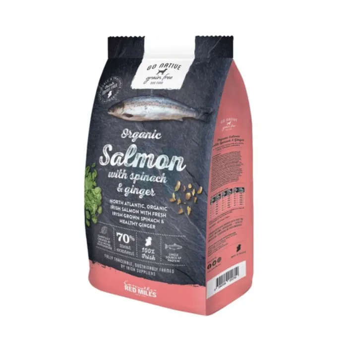 GO NATIVE KOERA TÄISSÖÖT LÕHE/SPINAT/INGVER 12KG - Tootepilt 1