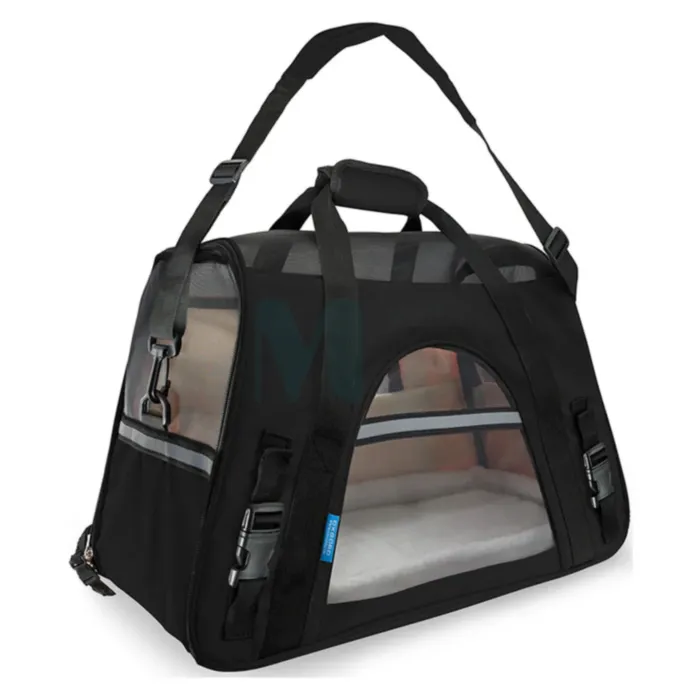 FREEDOG KANDEKOTT FLY 40X20X26CM MUST - Tootepilt 1