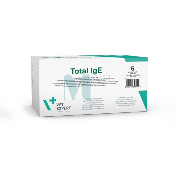 VETEXPERT TEST RAPID TOTAL IgE AB N5