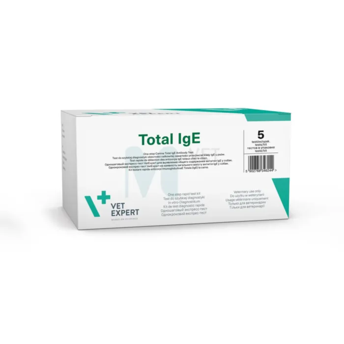 VETEXPERT TEST RAPID TOTAL IgE AB N5 - Tootepilt 1