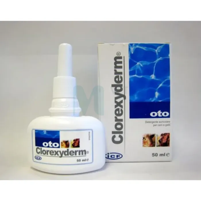 CLOREXYDERM OTO KÕRVAPUHASTUSVAHEND 50ML - Tootepilt 1