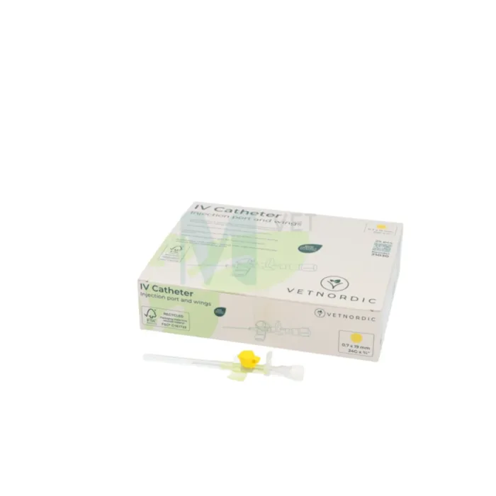 VEENIKANÜÜL SÜSTEAVAGA 0,7X19MM 24G KOLLANE N25 - Tootepilt 1