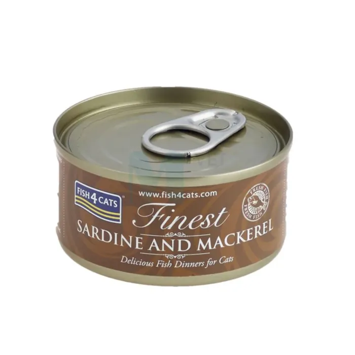 F4C KASSI KONSERV SARDIIN/MAKRELL 70G - Tootepilt 1
