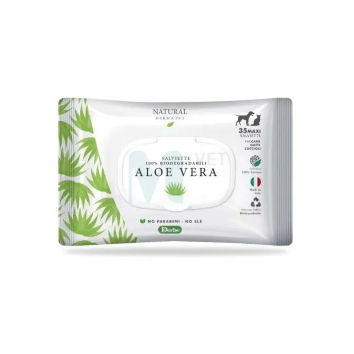 DERBE KOERA/KASSI PUHASTUSLAPID AALOE N35 - Tootepilt 1