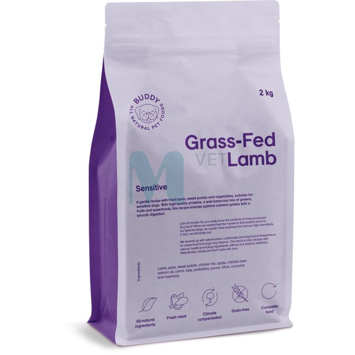 BUDDY KOERA TÄISSÖÖT LAMMAS 2KG