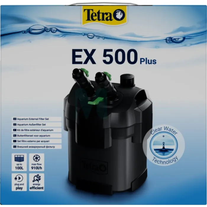 TETRA AKVAARIUMI FILTER EX 500 PLUS  EXTERNAL FILTER UP TO 100L # - Tootepilt 1