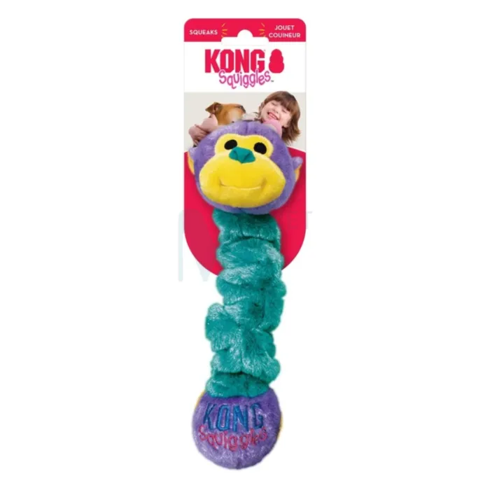 KONG SQUIGGLES KOERA MÄNGUASI TEKSTIIL VENIV S VALIK. - Tootepilt 1