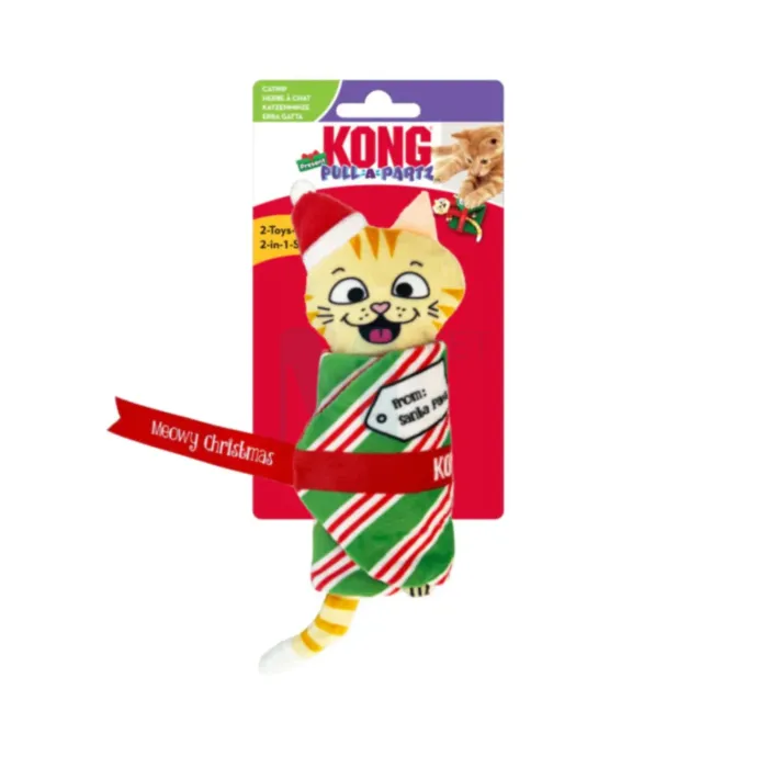 KONG HOLIDAY PULL-A-PARTZ KASSI MÄNGUASI - Tootepilt 1