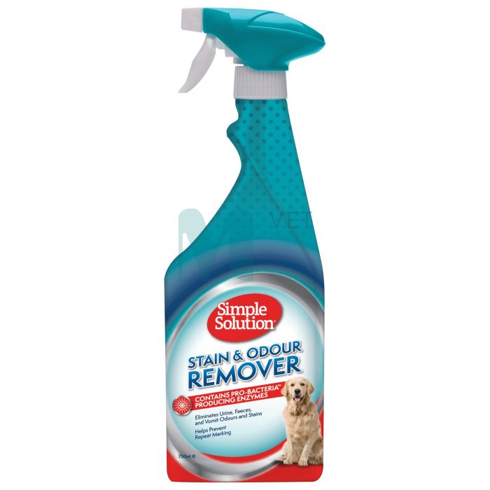 SIMPLE SOLUTION KOERA LÕHNA-JA PLEKIEEMALDI 750ML