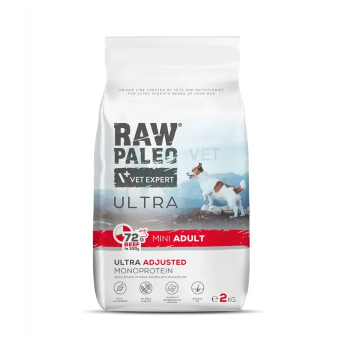 RAW PALEO KOERA TÄISSÖÖT ULTRA MINI VEIS 2KG - Tootepilt 1