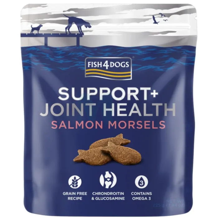 F4D KOERA MAIUS SALMON MORSELS JOINT HEALTH 225G - Tootepilt 1