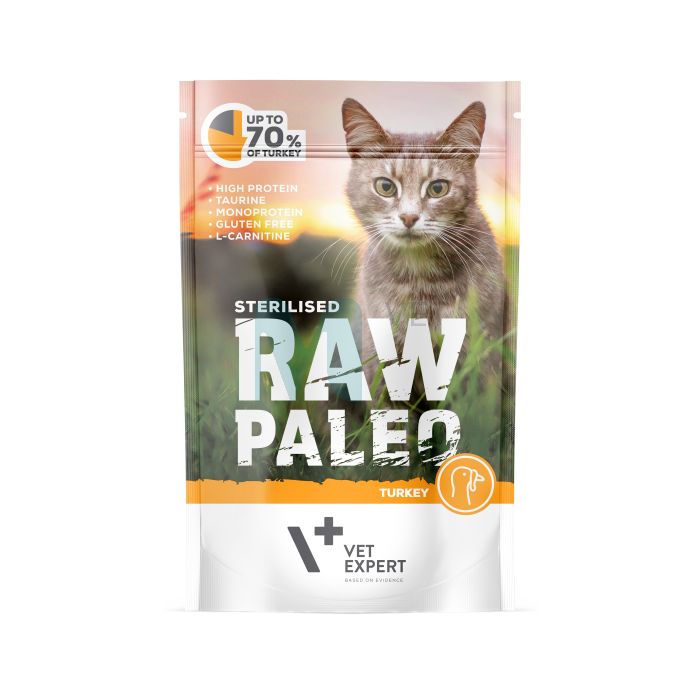 RAW PALEO KASSI EINEKOTIKE STERIL. KALKUN 100G